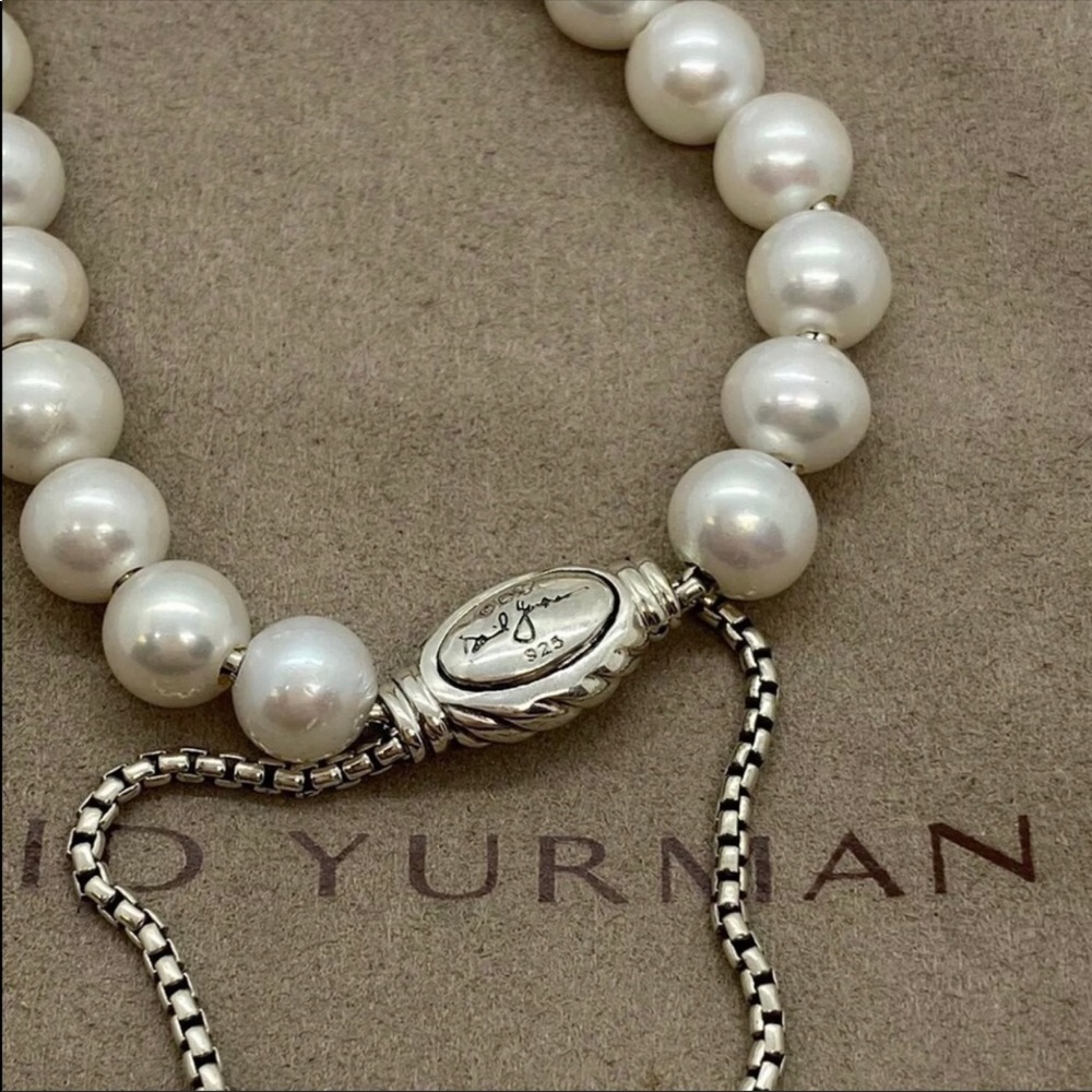DAVID YURMAN Fresh Pearl Bracelet Sterl…
